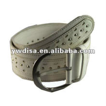 White PU Plain Belt For Girl And Best Seller Of Women's Garment